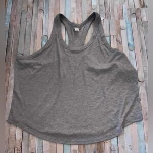 Ultralight rib knit racer back tank top 4x